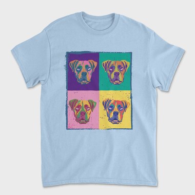Color Boxer, Унисекс Мъжка Тениска