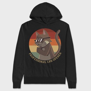 Cool Cat, Unisex Men's Hoodie