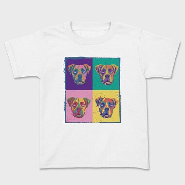 Color Boxer, Kids' T-Shirt