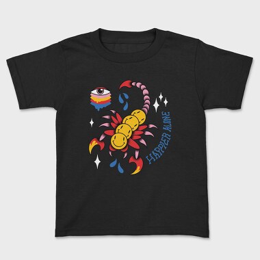 Happier Alone, Kids' T-Shirt