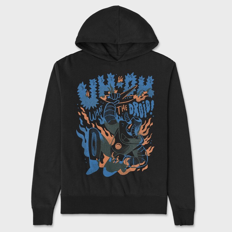 Robot Invasion 03, Unisex Men's Hoodie