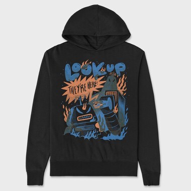 Robot Invasion 06, Unisex Men's Hoodie