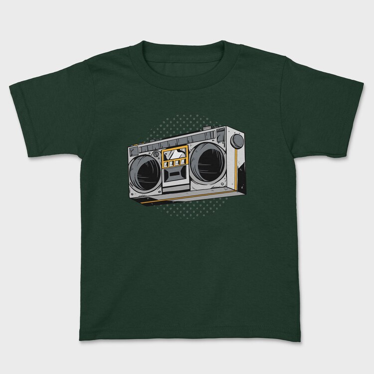 80's Radio, Kids' T-Shirt
