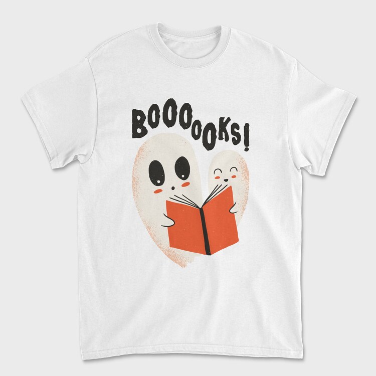 Boooooks, Унисекс Мъжка Тениска