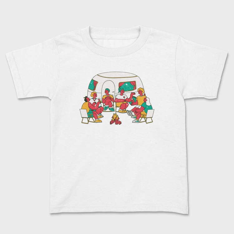 Camping People, Kids' T-Shirt