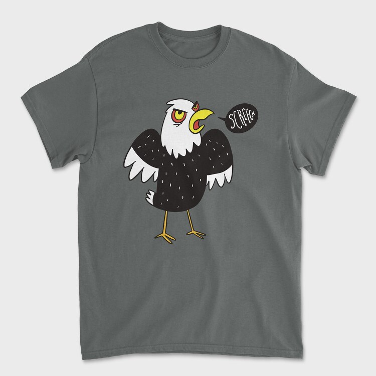 Crazy Eagle, Унисекс Мъжка Тениска