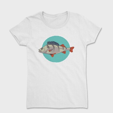Flussbarsch Fish, Women's T-Shirt