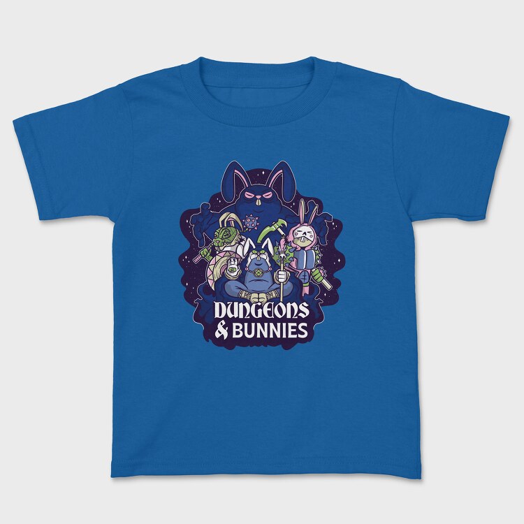 Dungeons And Rabbits, Kids' T-Shirt