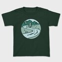 Father And Daughter Fishing, Women's T-Shirt
