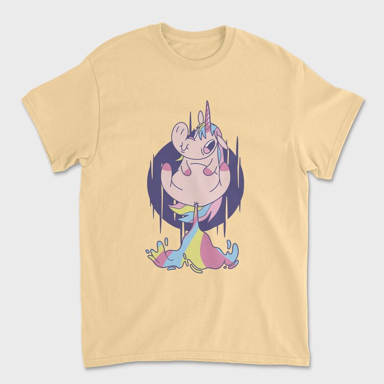 Funny Unicorn, Унисекс Мъжка Тениска