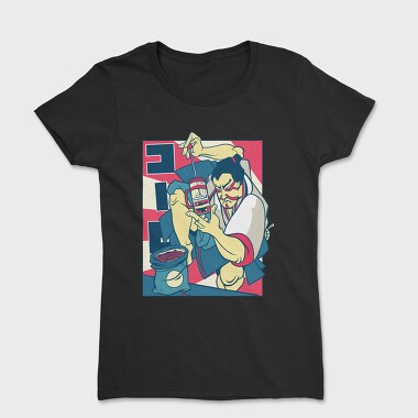 Samurai Coffee, Women's T-Shirt
