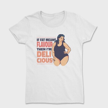 Woman Fat Flavour, Women's T-Shirt