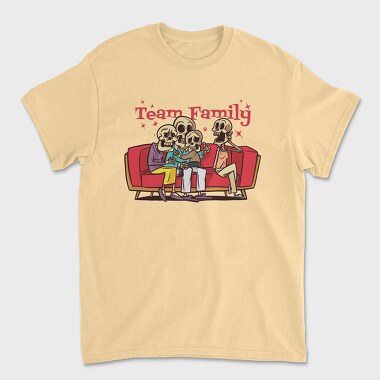 Skeletons Family, Unisex Men's T-Shirt