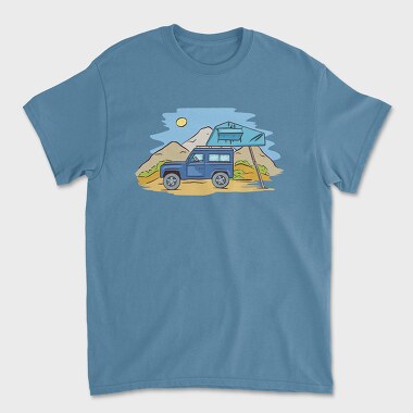Offroad Camping, Unisex Men's T-Shirt