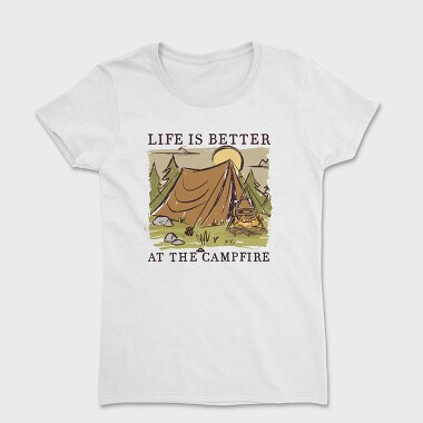 Campfire, Women's T-Shirt