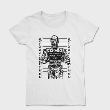 3PO Mugshot, Women's T-Shirt