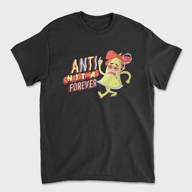 Anti Christmas Forever, Unisex Men's T-Shirt
