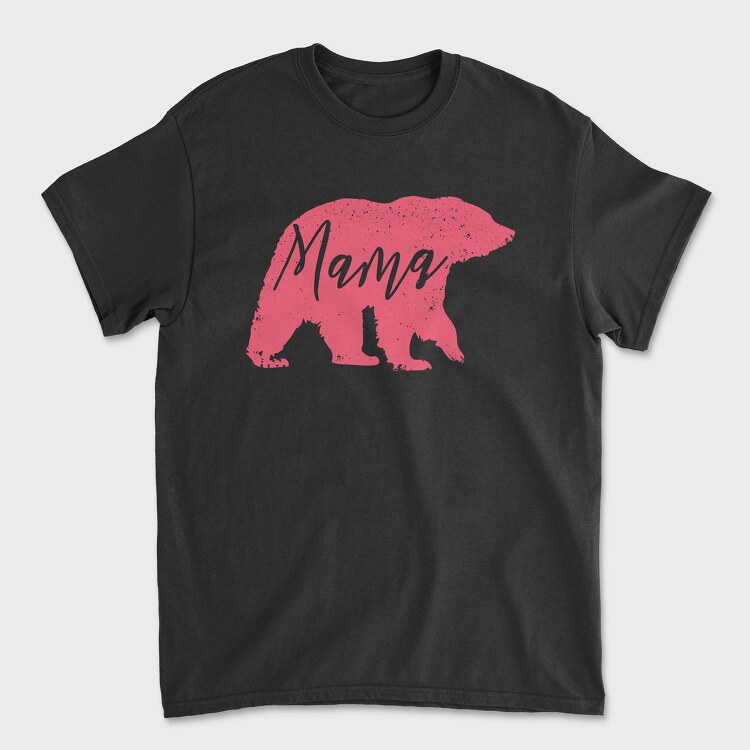 Bear Mama, Унисекс Мъжка Тениска