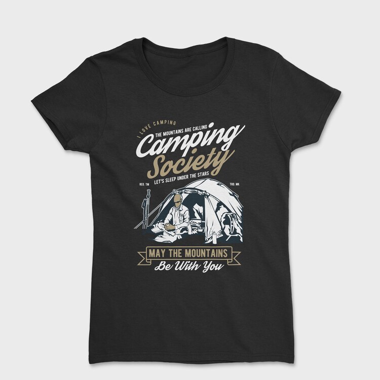 Camping Society, Дамска Тениска