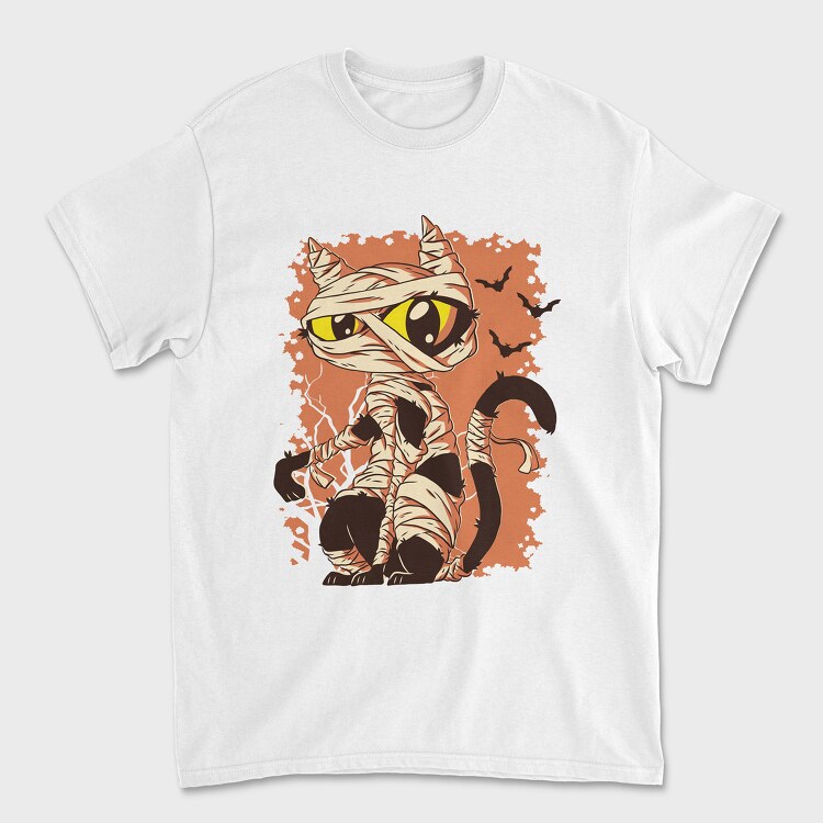 Cat Mummy Cute, Унисекс Мъжка Тениска