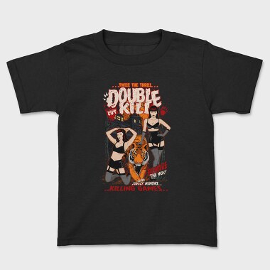 Double Kill, Kids' T-Shirt