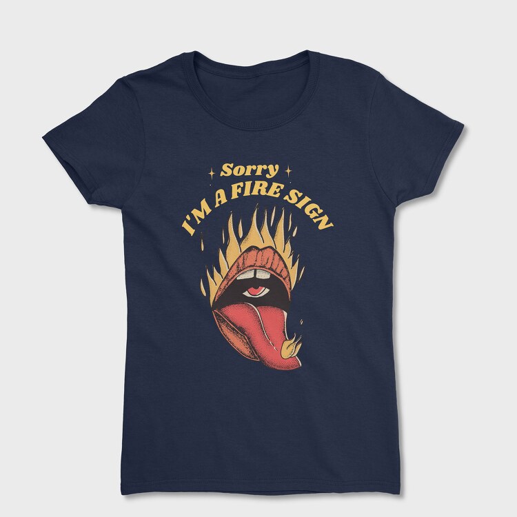 Fire Sign, Дамска Тениска