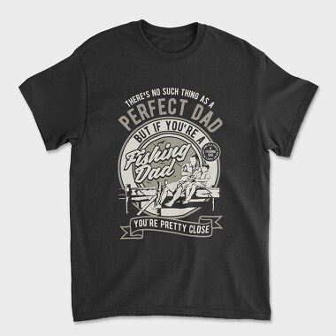Fishing Dad, Unisex Men's T-Shirt