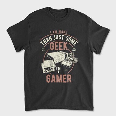 Geek Gamer, Unisex Men's T-Shirt