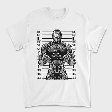 Genius Billionaire, Unisex Men's T-Shirt