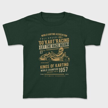 Go Kart Racing, Kids' T-Shirt