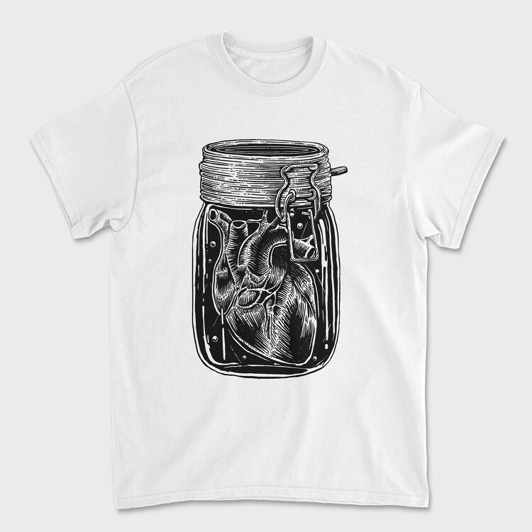 Jar Of Heart, Unisex Men's T-Shirt