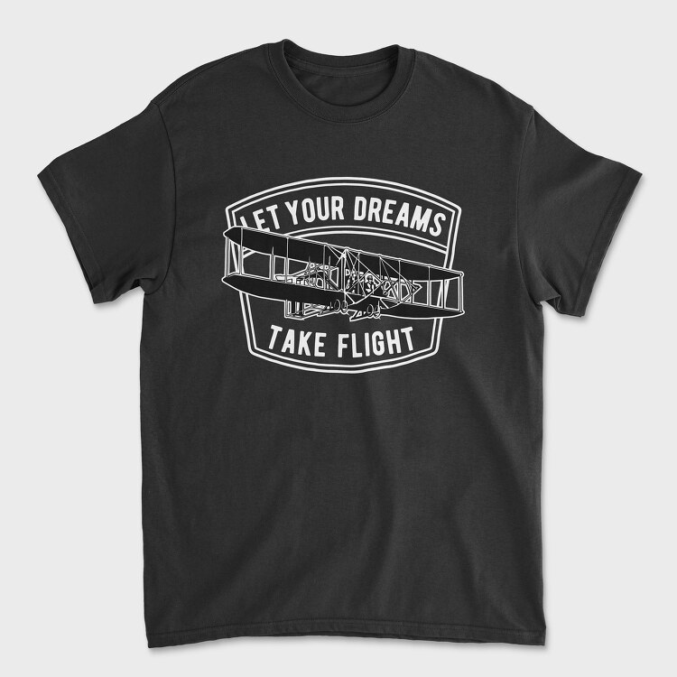 Let Your Dreams Take Flight, Unisex Men's T-Shirt