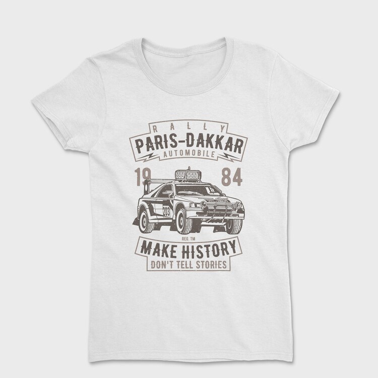 Rally Paris Dakar Automobile, Women's T-Shirt