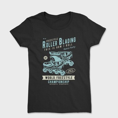 Roller Blading, Women's T-Shirt