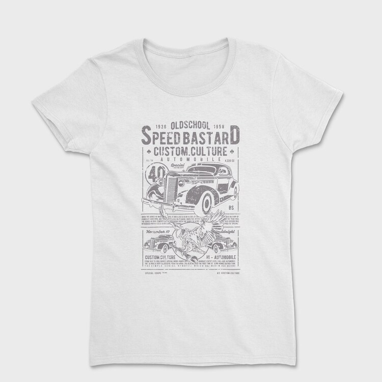 Speed Bastard, Women's T-Shirt