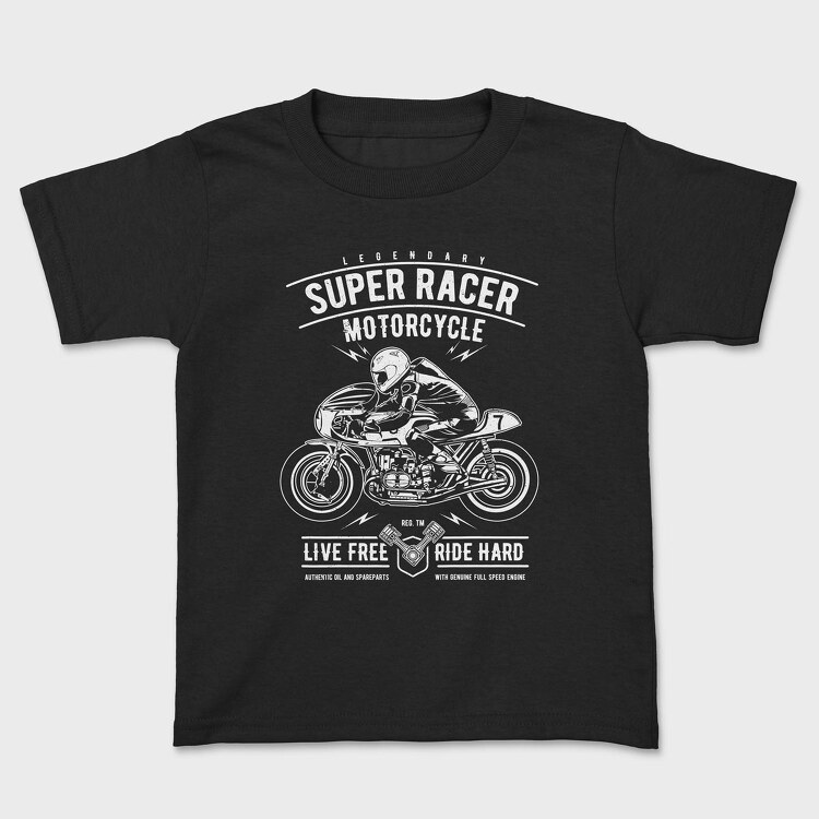 Super Racer Motorcycle, Детска Тениска