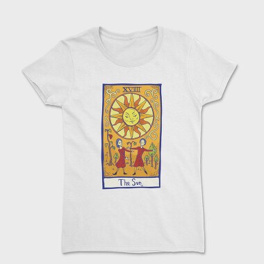 Tarot Card the Sun, Дамска Тениска