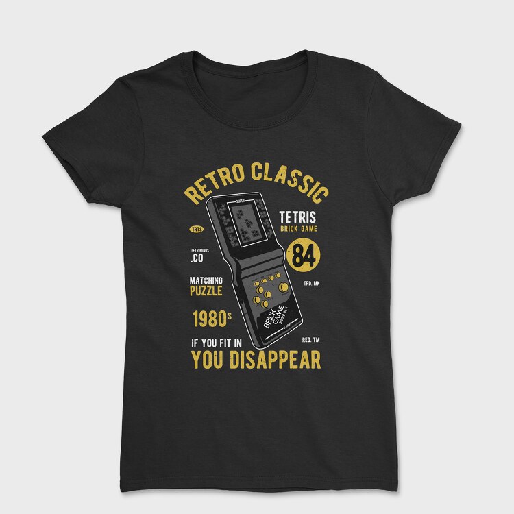 Tetris Brick Game, Women's T-Shirt