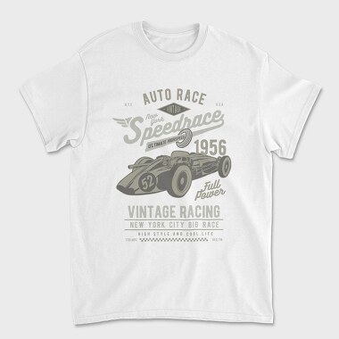 Vintage Speedrace, Unisex Men's T-Shirt