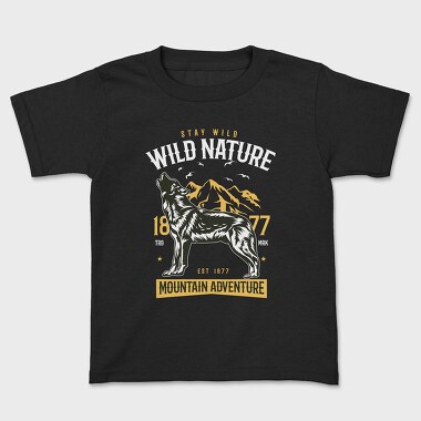 Wild Nature, Kids' T-Shirt
