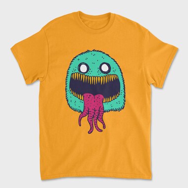 Monster Faces 1, Unisex Men's T-Shirt