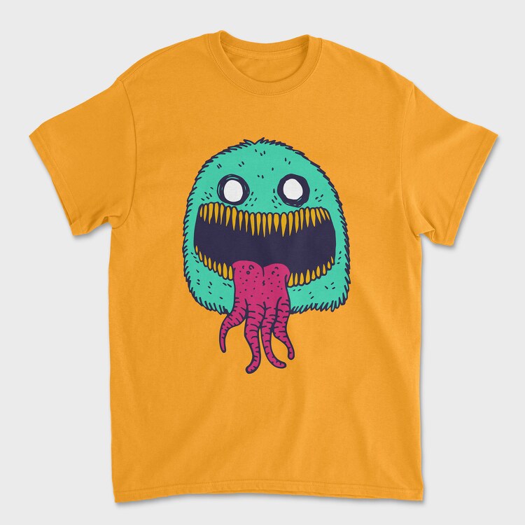 Monster Faces 1, Unisex Men's T-Shirt