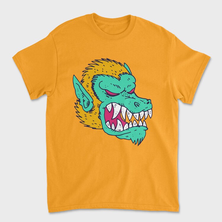 Monster Faces 2, Unisex Men's T-Shirt