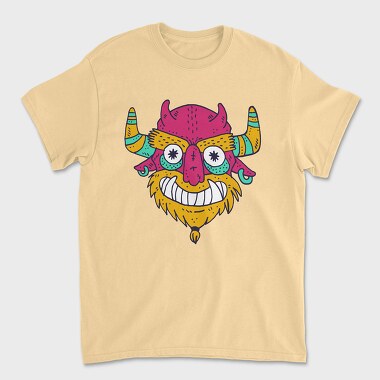 Monster Faces 3, Unisex Men's T-Shirt