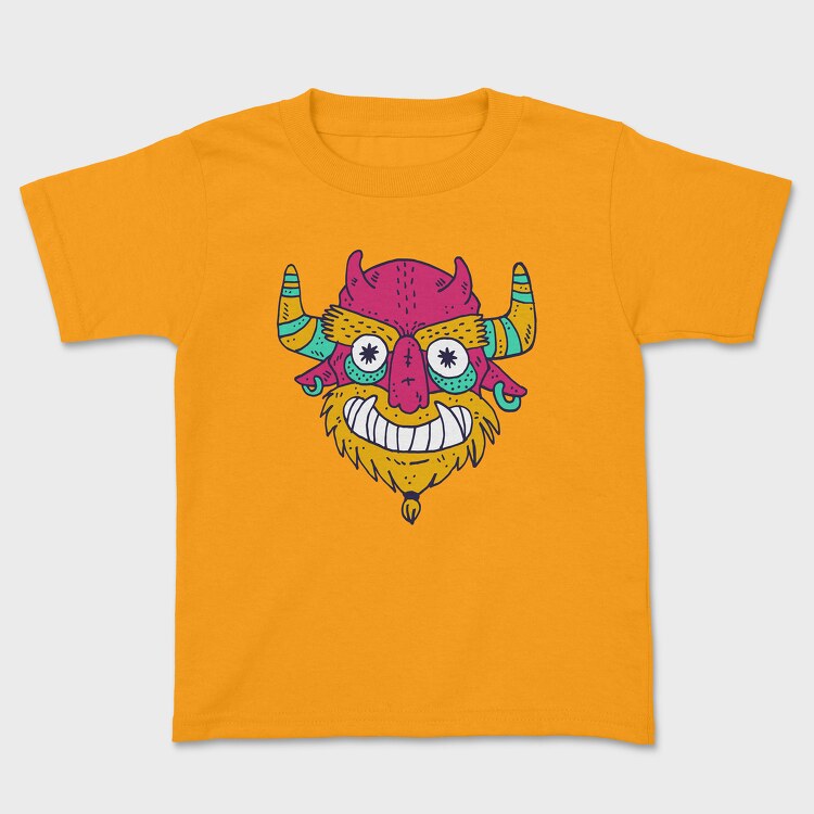 Monster Faces 3, Kids' T-Shirt