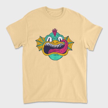Monster Faces 4, Unisex Men's T-Shirt