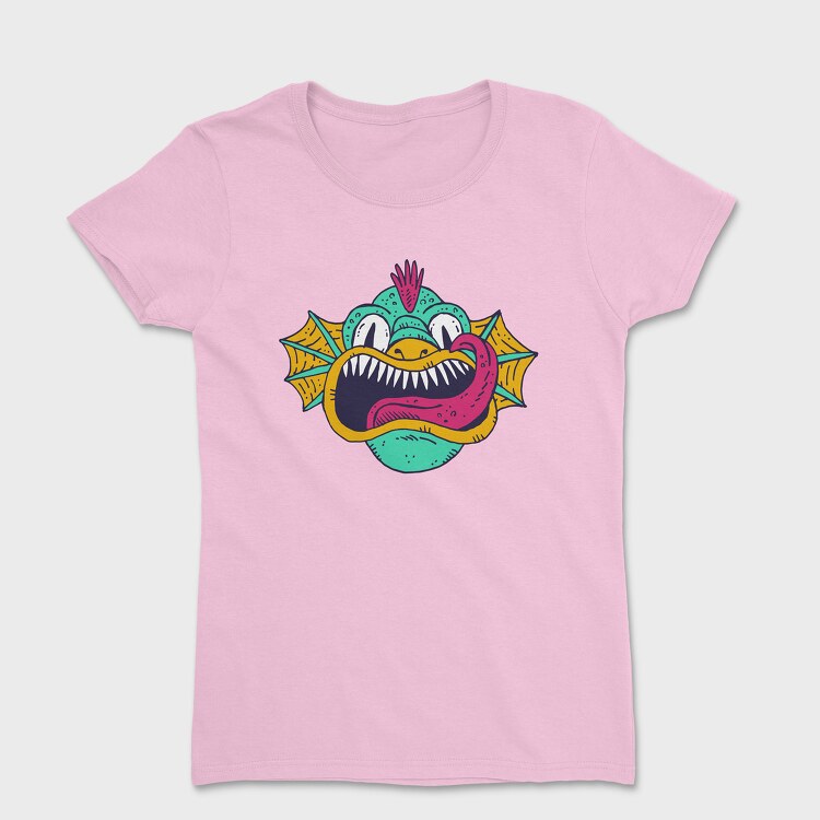 Monster Faces 4, Women's T-Shirt