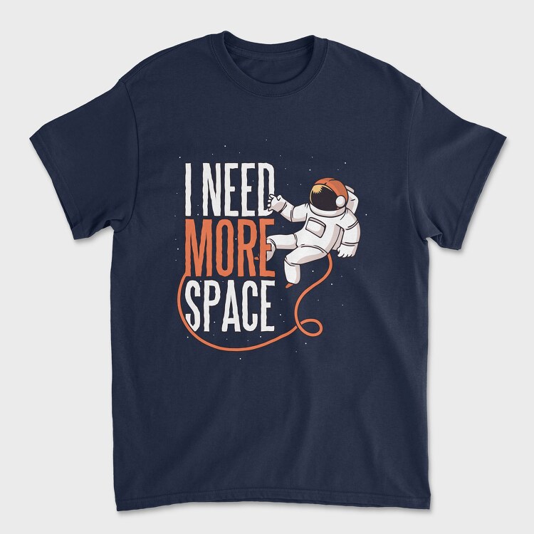 More Space, Unisex Men's T-Shirt