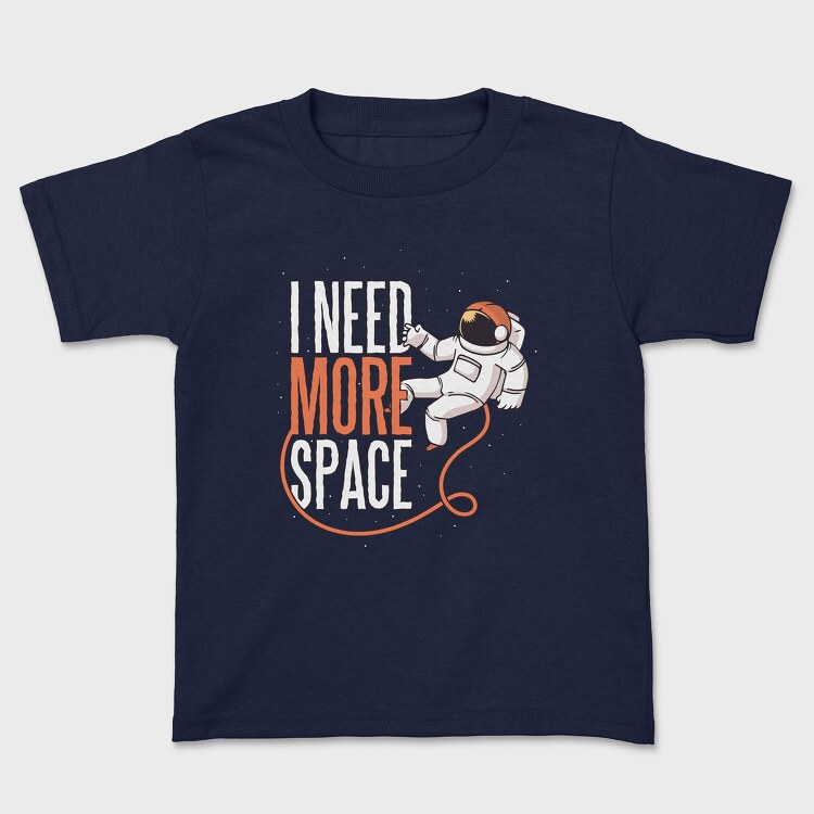 More Space, Kids' T-Shirt