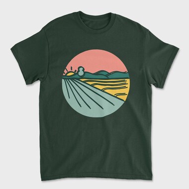 Nature Scenery 2, Unisex Men's T-Shirt